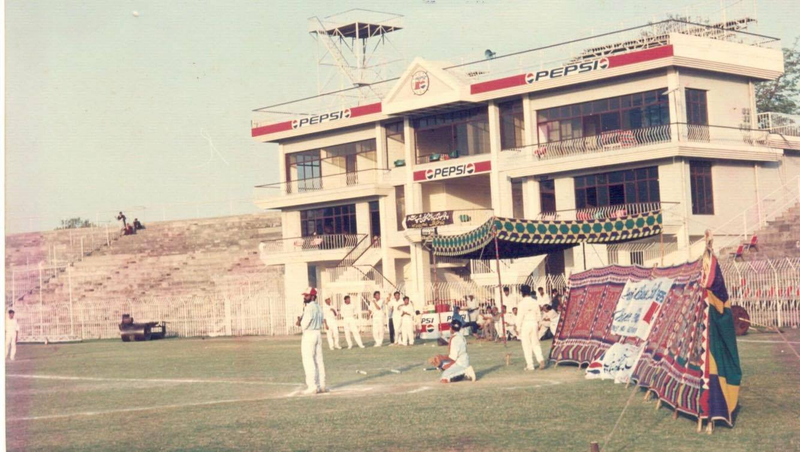 Baseball in Pakistan in the early years. Courtesy of Syed Fakhar Ali Shah